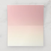 Platzkarten zum Zeichnen von Tabellen in eleganten (Innenseite Aufgefaltet)