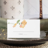 Platzkarten zur der Orangenmohn-Blume