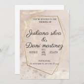 PLATZPLATTENDESIGN EINLADUNG (Vorne/Hinten)