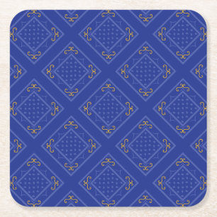 Platzwand Rechteckiger Pappuntersetzer