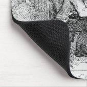 Plaudern, Illustration Mousepad (Ecke)