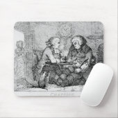 Plaudern, Illustration Mousepad (Mit Mouse)