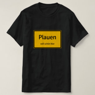 Plauen Herren Männer T-Shirt Tshirt Shirt