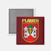 Plauen Magnet (Vorderseite/Rückseite)