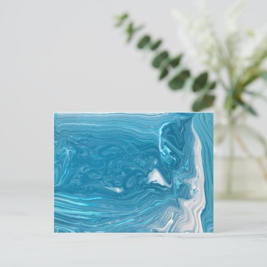 Plausch Postkarte (Stehend Vorderseite)