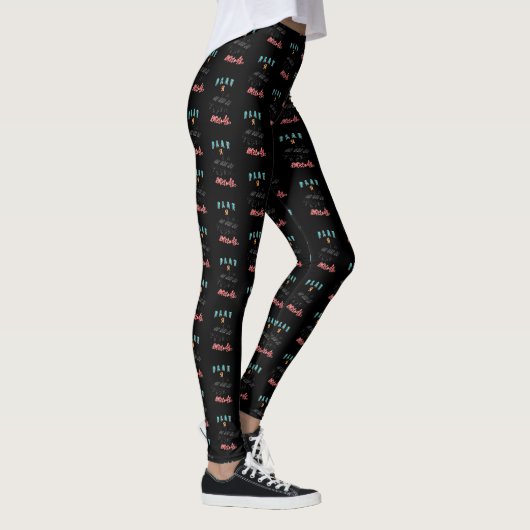 Play a Melody Boyfriend Piano Leggings (Rechts)
