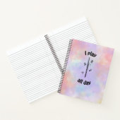 Play All Day - Bassoon Instrument Notebook (groß) Notizblock (Innenseite)