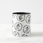 Play Around Find Out Pattern Funny Golfer Gift Tasse (Zentrum)