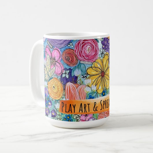 Play Art & Spread Joy Tasse (Vorderseite Links)