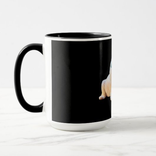Play Ball Poodle Combo Kaffee Tasse (Links)