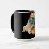 Play Ball Poodle Combo Kaffee Tasse (Vorderseite Links)