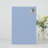 Play Ball Poodle Stationery Briefpapier (Stehend Vorderseite)