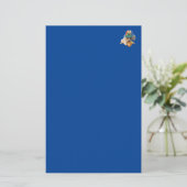 Play Ball Poodle Stationery Briefpapier (Stehend Vorderseite)