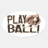 Play Ball Retro Ball Glove