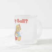 Play Ball Tshirts and Gifts Mattglastasse (VorderseiteRechts)