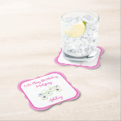 Play Birthday Mahjong PERSONALIZE Untersetzer (Vor Ort)