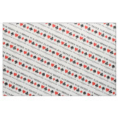 Play Bridge Es ist ein faszinierendes Spiel (Card Stoff (Fat Quarter (45,7 x 55,9 cm))