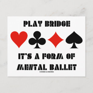 Play Bridge ist eine Form von Mental Ballet Einladung