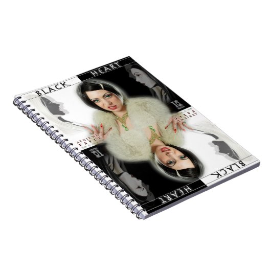 Play Card Queen Notebook Notizblock (Rechte Seite)