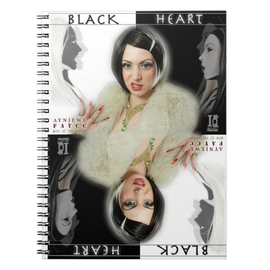 Play Card Queen Notebook Notizblock (Vorderseite)