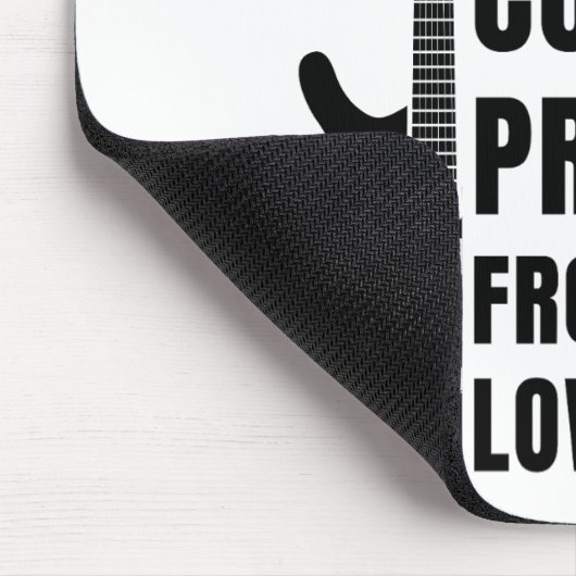 PLAY, COMPOSE, PRODUCE FROM THE LOW END MOUSEPAD (Ecke)