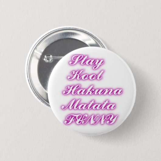 Play Cool Hakuna Matata .png Button (Vorne & Hinten)
