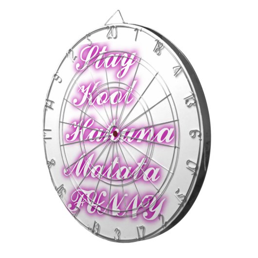 Play Cool Hakuna Matata .png Dartscheibe (Vorderseite rechts)