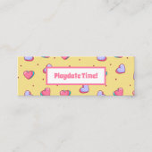 Play Date Mama alling Card Mini Visitenkarte (Vorderseite)
