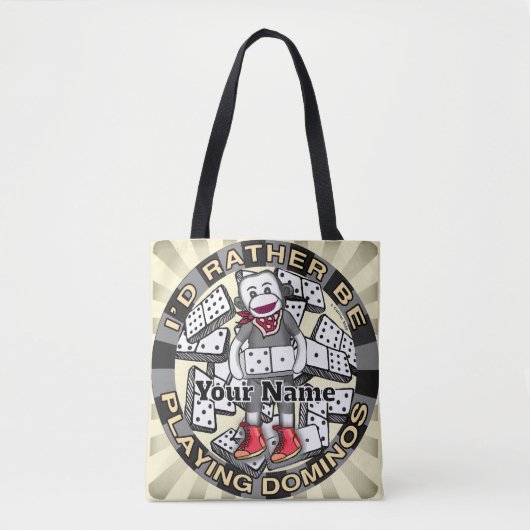 Play Dominos  Tasche (Vorderseite)