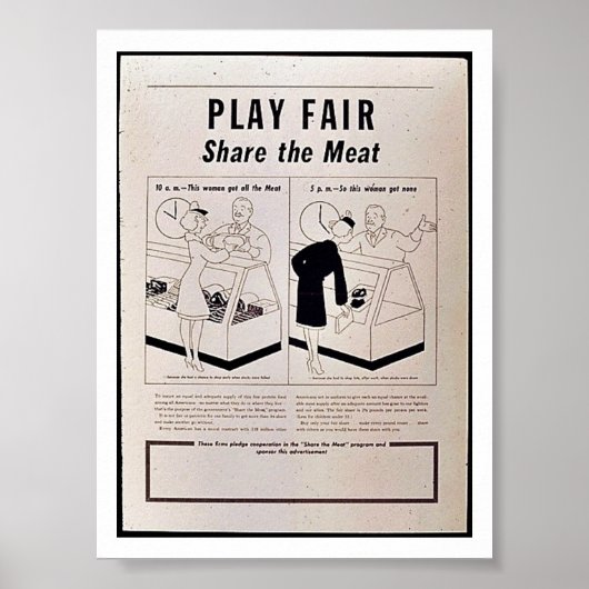 Play Fair Poster (Vorne)