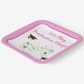 Play Graduation Mahjong PERSONALIZE Pappteller (Gewinkelt)
