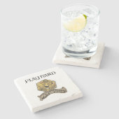 Play Hard - Die Happy Stone Untersetzer (Seitenansicht)