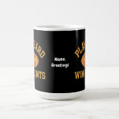 Play Hard, Win Points  Retro Game Day Sports  Kaffeetasse (Mittel)