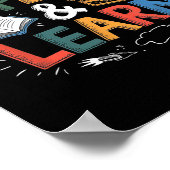 Play Is Learning Explore And Learn Preschool Teach Poster (Ecke)