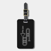 Play Jazz Gepäckanhänger (Vorderseite vertikal)
