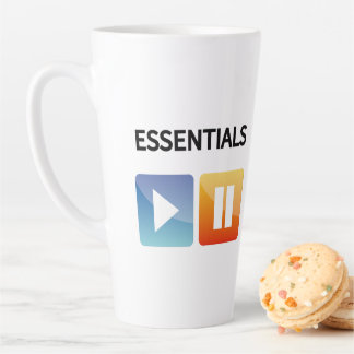 "Play Life / Pause Doubt" music and life lover Milchtasse