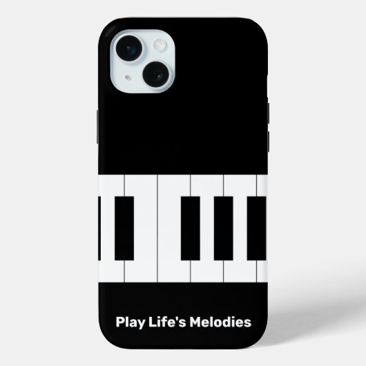 "Play Life's Melodies" MUSIK LOVER Case-Mate iPhone Hülle (Rückseite)