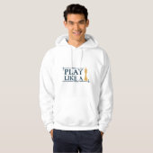 Play Like a King – Power Strategy Quote - Style A Hoodie (Vorne ganz)