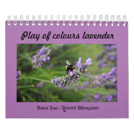 Play of colours lavender kalender