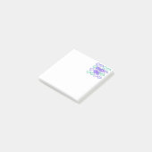 Play On & Gaming Style Pixelierte Elemente Post-it Klebezettel (angewinkelt)