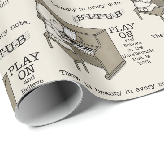 Play on geschenkpapier (Rolleneckpunkt)