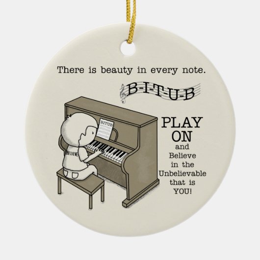 Play on keramik ornament (Vorne)