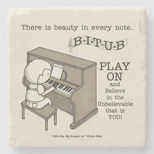 Play on steinuntersetzer (Vorderseite)