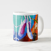 "Play Paint Pointe" Jumbo Coffee Tasse von Panople (Vorderseite Rechts)