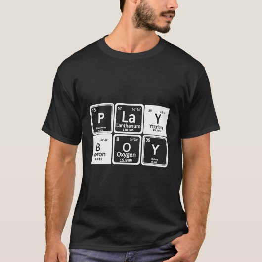 Play Periodic Profession Career Worker T-Shirt (Vorderseite)