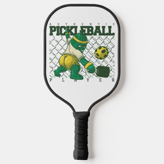 Play Pickleball Design Pickleball Schläger (Rückseite)