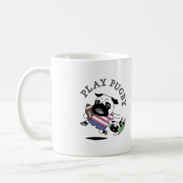 ”PLAY PUGBY" KAFFEETASSE
