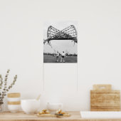 Play starts in a lacrosse team with the draw.Two Poster (Küche)