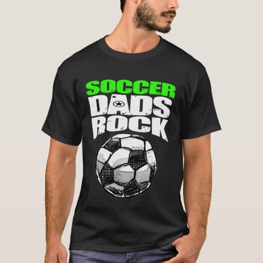 Play Strong SOCCER DADS ROCK T-Shirt (Vorderseite)