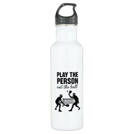 Play the Person Not the Ball Premium Edelstahlflasche